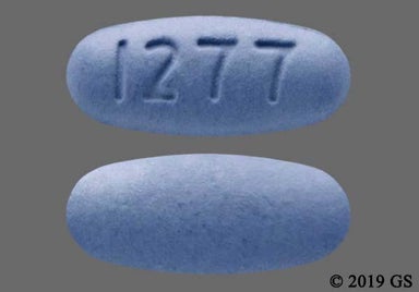 Blue Oval 1277 - Deferasirox 360mg Tablet
