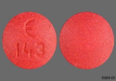 Red Round E 143 - Demeclocycline Hydrochloride 150mg Tablet