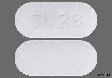 Gray Oblong Cl 28 - Memantine Hydrochloride 10mg Tablet