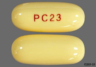 Yellow Pc23 - Dutasteride 0.5mg Capsule