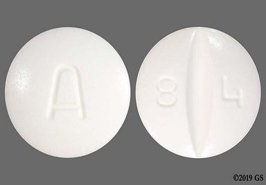 White Round A And 8 4 - Amiodarone Hydrochloride 200mg Tablet