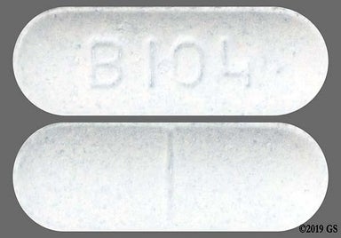 Blue Oblong B 104 - Sotalol Hydrochloride 80mg Tablet