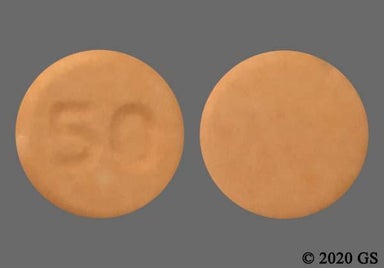 Orange Round 50 - Hydralazine Hydrochloride 50mg Tablet