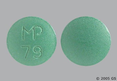Green Round MP 79 - Imipramine Hydrochloride 50mg Tablet