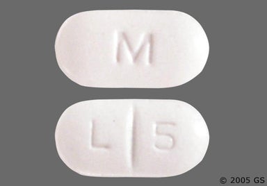 White Oblong M And L 5 - Levothyroxine Sodium 50mcg Tablet