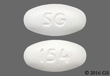 Yellow Oval 154 - Atorvastatin Calcium 40mg Tablet