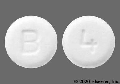 White Round 4 And B - Asenapine 10mg Sublingual Tablet (Black Cherry)