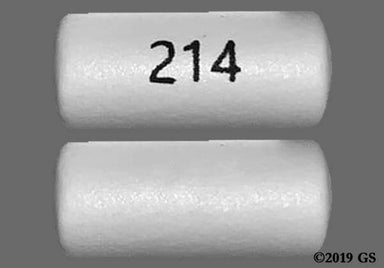 White Oblong 214 - Methylphenidate Hydrochloride 36mg Extended-Release Tablet