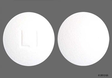White Round L1 - Famotidine 20mg Tablet