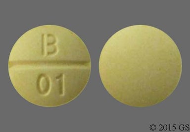 Yellow Round B 01 - Folic Acid 1mg Tablet