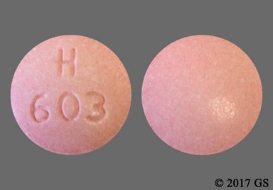 Pink Round H 603 - Fluconazole 150mg Tablet