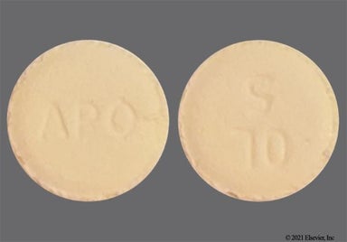 Yellow Round Apo And Ol 5 - Olanzapine 5mg Orally Disintegrating Tablet