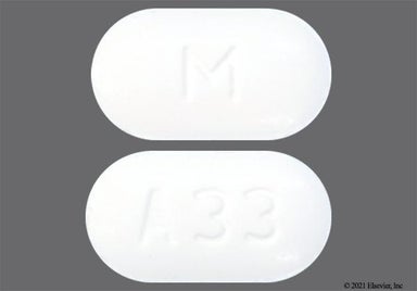 White Oval M And A33 - Armodafinil 250mg Tablet