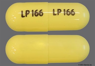 Yellow Lp 166 Lp 166 - Clomipramine Hydrochloride 50mg Capsule