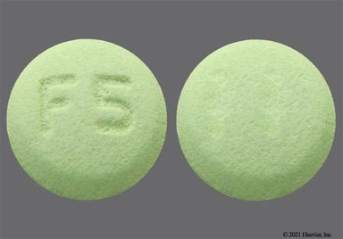 Green Round F5 - Fluphenazine Hydrochloride 5mg Tablet