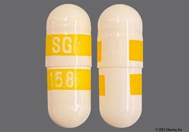 White Capsule SG 158 - Celecoxib 200mg Capsule