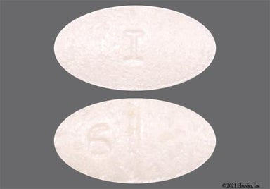 White Oval 6 And I - Losartan Potassium 50mg Tablet