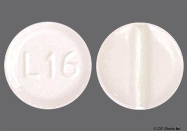 White Round L16 - Levothyroxine Sodium 50mcg Tablet