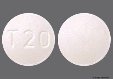 White Round T20 - Tamoxifen Citrate 20mg Tablet