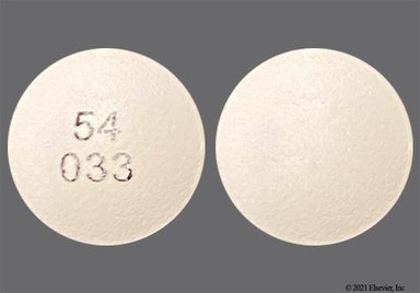 White Round 54 033 - Ketorolac Tromethamine 10mg Tablet
