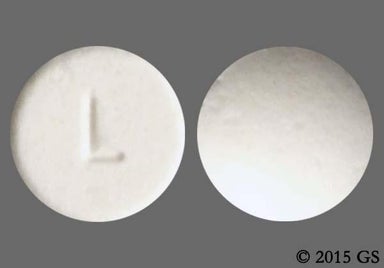 White Round L - ORAVIG 50mg Buccal Tablet