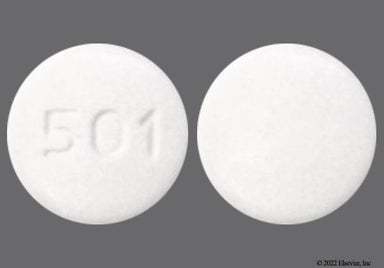 Pink Round 501 - Terbinafine Hydrochloride 250mg Tablet