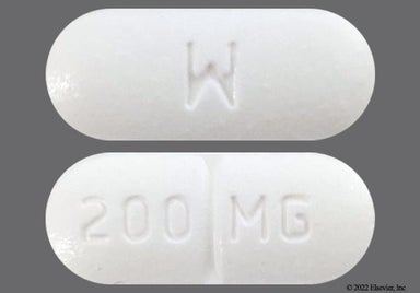 White Oblong 200 MG - Modafinil 200mg Tablet