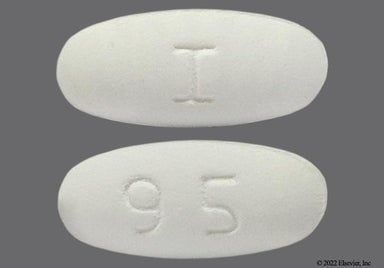 White Oval 95 - Olmesartan Medoxomil 40mg Tablet