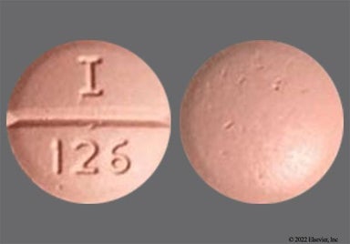 Beige Round I/126 - Labetalol Hydrochloride 100mg Tablet