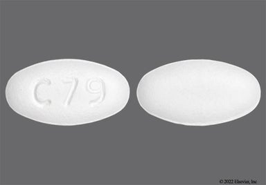 White Oval C79 - Raloxifene Hydrochloride 60mg Tablet