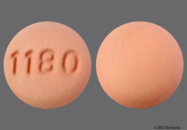 Pink Round 1180 - Rosuvastatin Calcium 10mg Tablet