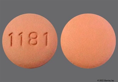 Pink Round 1181 - Rosuvastatin Calcium 20mg Tablet