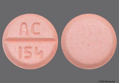 Orange Round Ac 154 - Haloperidol 5mg Tablet