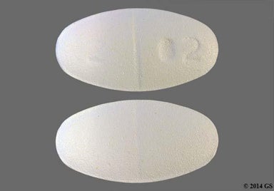 White Oval 2 02 - Gabapentin 600mg Tablet