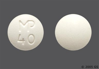 Beige Round Mp 40 - Spironolactone/Hydrochlorothiazide 25mg-25mg Tablet