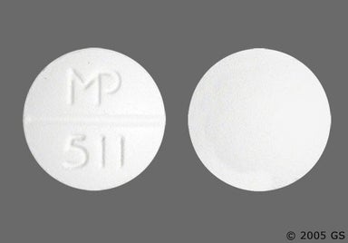 White Round Mp 511 - Propafenone Hydrochloride 150mg Tablet