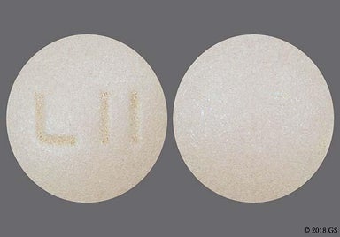 Pink Round L 11 - Clopidogrel 75mg Tablet