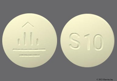 Yellow Round LOGO - Jardiance 10mg Tablet