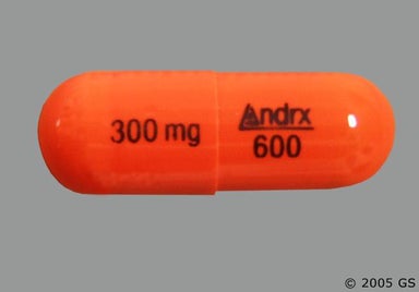 Orange Capsule 300 mg Andrx 600 - Cartia XT 300mg Extended-Release Capsule