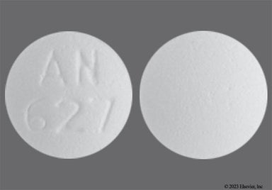 White Round AN 627 - Tramadol Hydrochloride 50mg Tablet