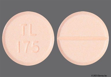 Peach Round Tl 175 - Prednisone 20mg Tablet