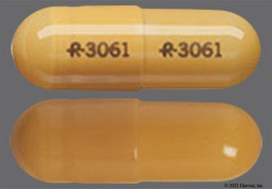 Orange Logo-3061 Logo-3061 - Amphetamine/Dextroamphetamine Salts 30mg Extended-Release Capsule