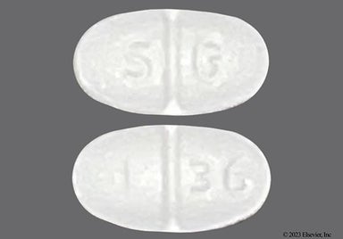 White Oval S G And 1 36 - Levocetirizine 5mg Tablet