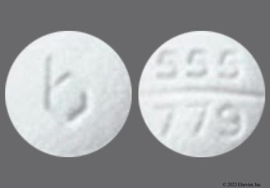 White Round B And 555 779 - Medroxyprogesterone Acetate 10mg Tablet