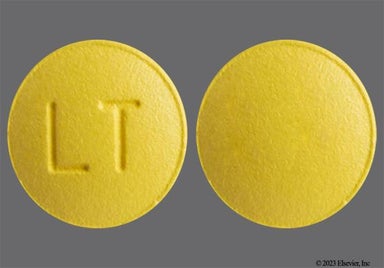 Yellow Round Lt - Letrozole 2.5mg Tablet
