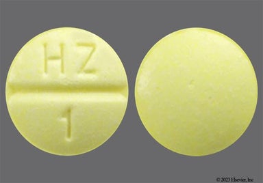 Yellow Round Hz 1 - Methotrexate Sodium 2.5mg Tablet
