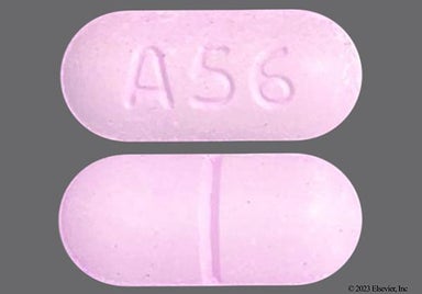 Pink Oblong A56 - Sucralfate 1g Tablet