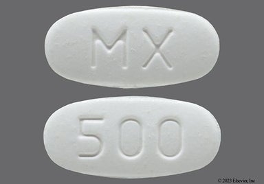 White Oval 500 - Metformin Hydrochloride 500mg Extended-Release Tablet