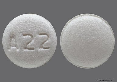 White Round A22 - Amlodipine/Olmesartan Medoxomil 5mg-20mg Tablet