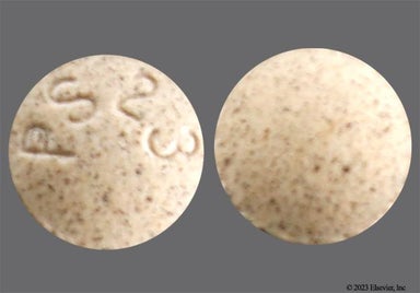 Brown Round Ps23 - GoodSense Senna Laxative 8.6mg Tablet